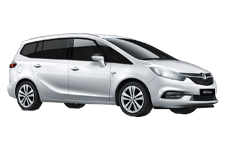 Van Hire Accrington - Vauxhall Zafira 7-Seater - Minibus hire Accrington